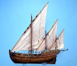 Museu da Marinha: Museu da Marinha: Caravela Latina - Haga clic para aumentar