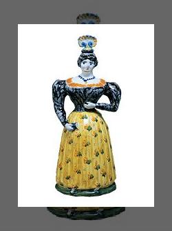 Soares dos Reis National Museum: MNSR: bottle (Gaia, 19th c.) - Click to enlarge