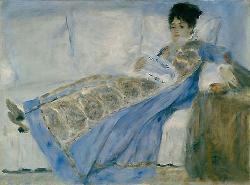 Calouste Gulbenkian Museum: MCG: Portrait of Madame Claude Monet (Pierre-Auguste Renoir, c. 1898) - Click to enlarge