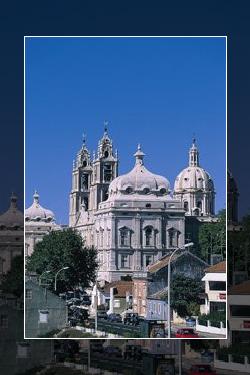 Pal�cio Nacional e Mosteiro de Mafra: Pal�cio Nacional de Mafra - Clique para ampliar