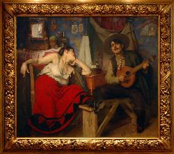 Museu da Cidade: O Fado (Jos� Malhoa, 1910) - Clique para ampliar