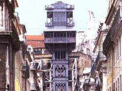 Elevador de Santa Justa: Elevador de Santa Justa - Clique para ampliar