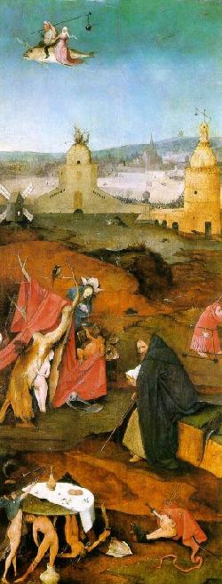 National Museum of Ancient Art: MNAA: The Temptation of St. Anthony (right panel) - Click to enlarge