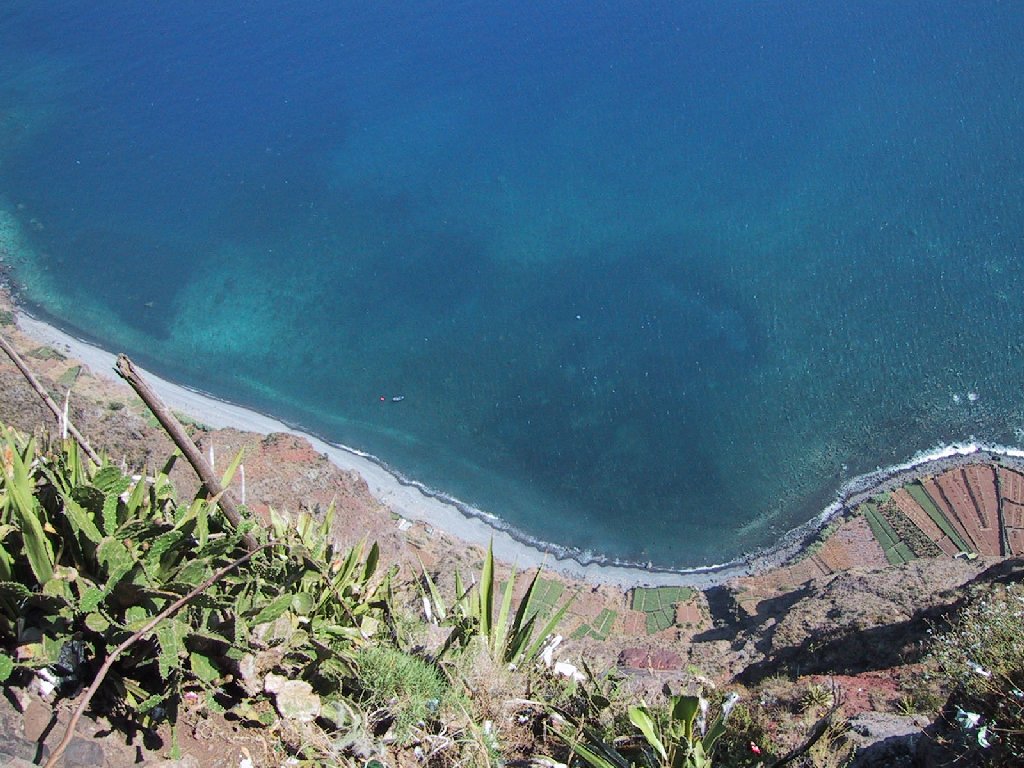 Cabo Girão: View over the sea