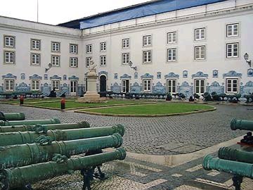 Museu Militar: P�tio de Artilharia: Foto