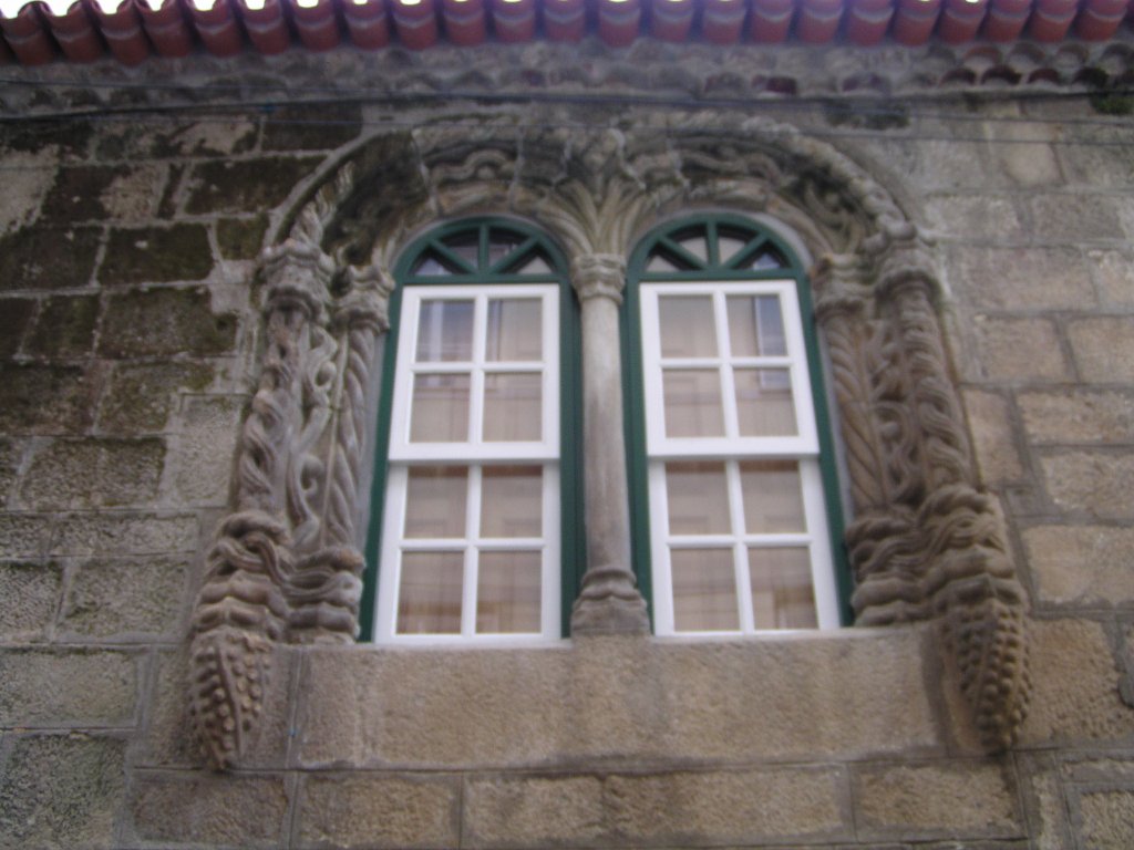 Casa da Torre: janela manuelina: Foto