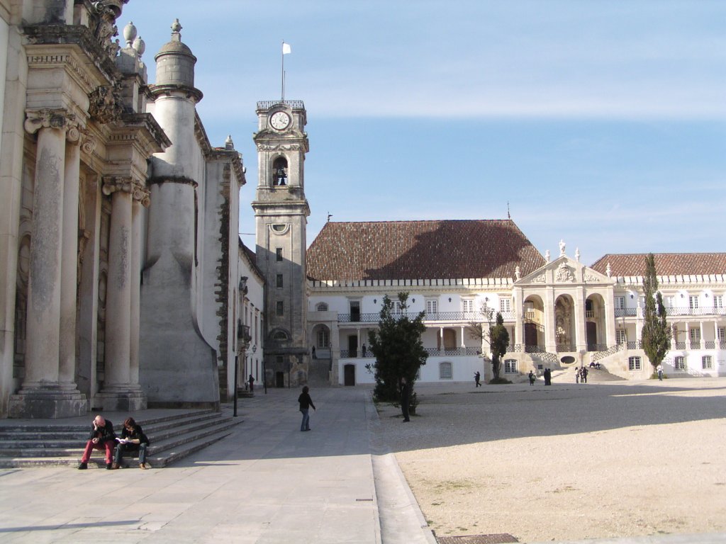 Universidade de Coimbra: Ptio das Escolas