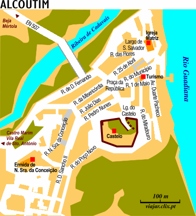 Map: Alcoutim