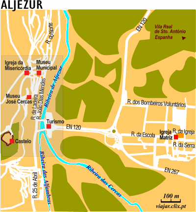 Map: Aljezur
