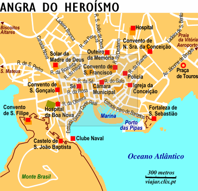Map: Angra do Hero�smo
