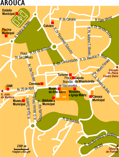 Map: Arouca