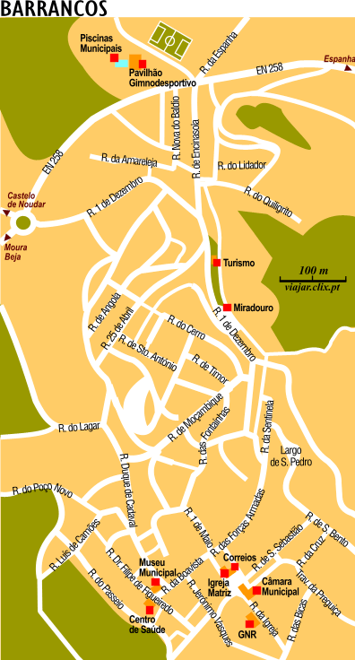 Map: Barrancos