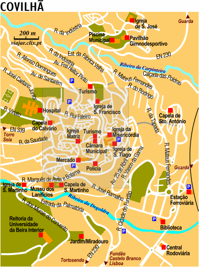 Map: Covilh�