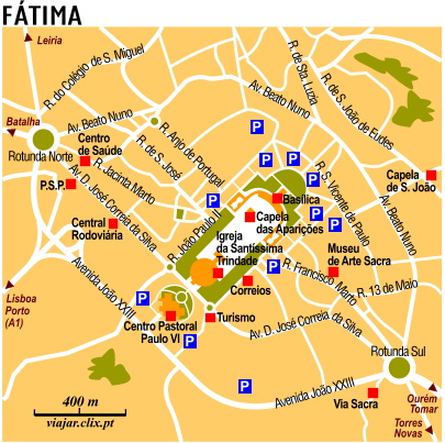Map: F�tima