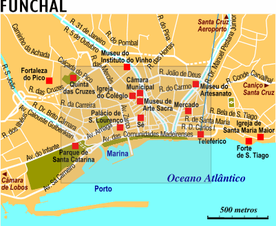 Map: Funchal