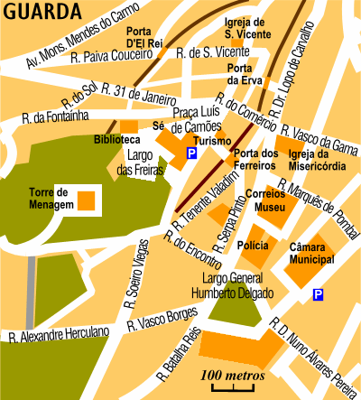 Map: Guarda Centre