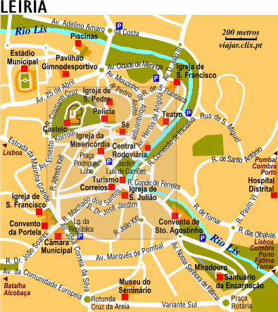 Map: Leiria