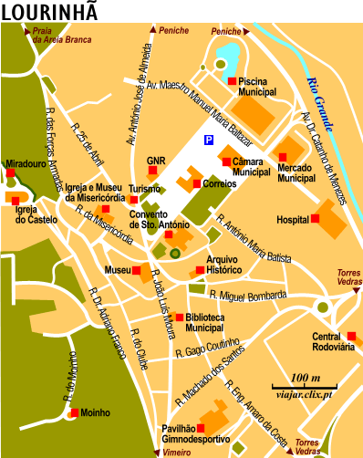 Map: Lourinh�