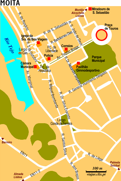 Map: Moita