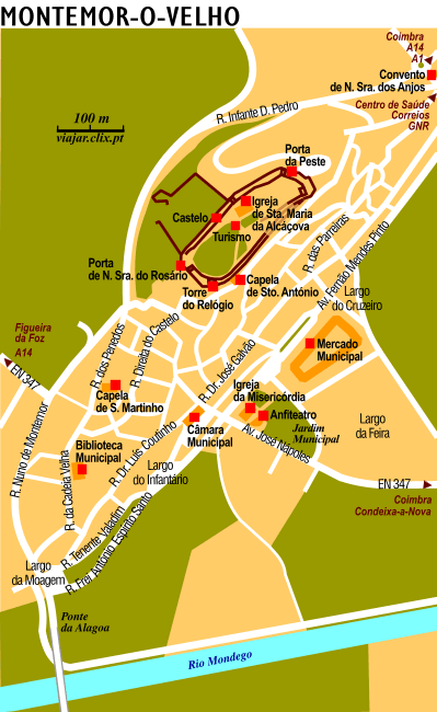 Map: Montemor-o-Velho
