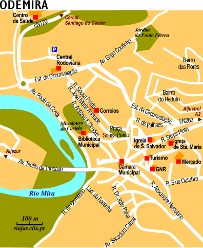Map: Odemira