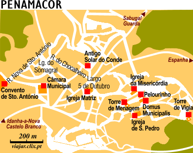 Map: Penamacor