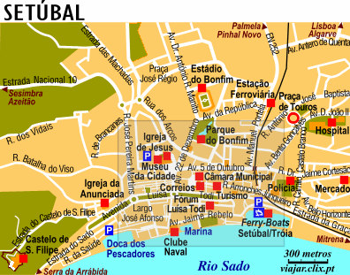 Map: Set�bal