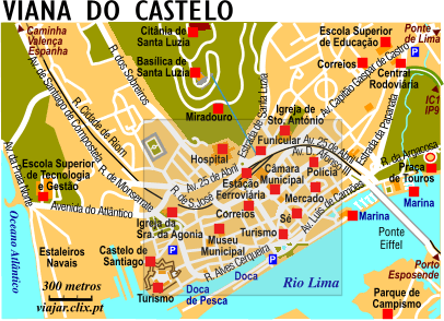 Mapa: Viana do Castelo